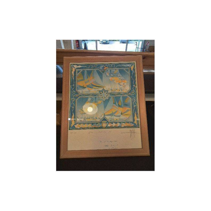 LITHOGRAPHIE NUMÉROTÉE LE HAVRE YANNICK MANNIER XXE