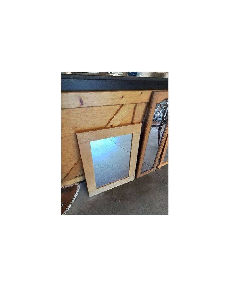 MIROIR RECTANGULAIRE BOIS CLAIR