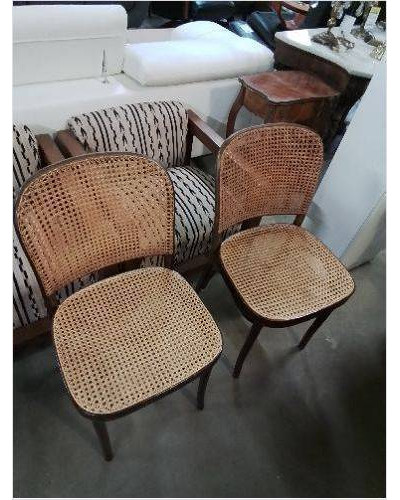 PAIRE DE CHAISES BISTROT...