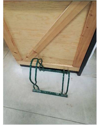 RACK A VÉLOS MÉTAL VERT