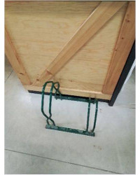 RACK A VÉLOS MÉTAL VERT