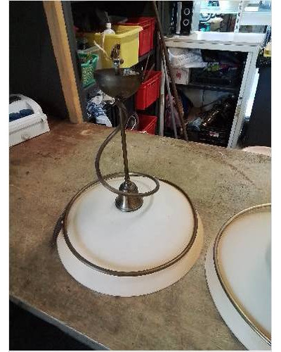 SUSPENSION RONDE VERRE...