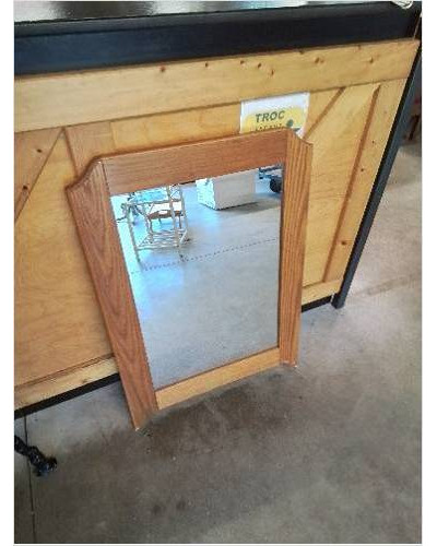 MIROIR CINTRÉ BOIS CLAIR 