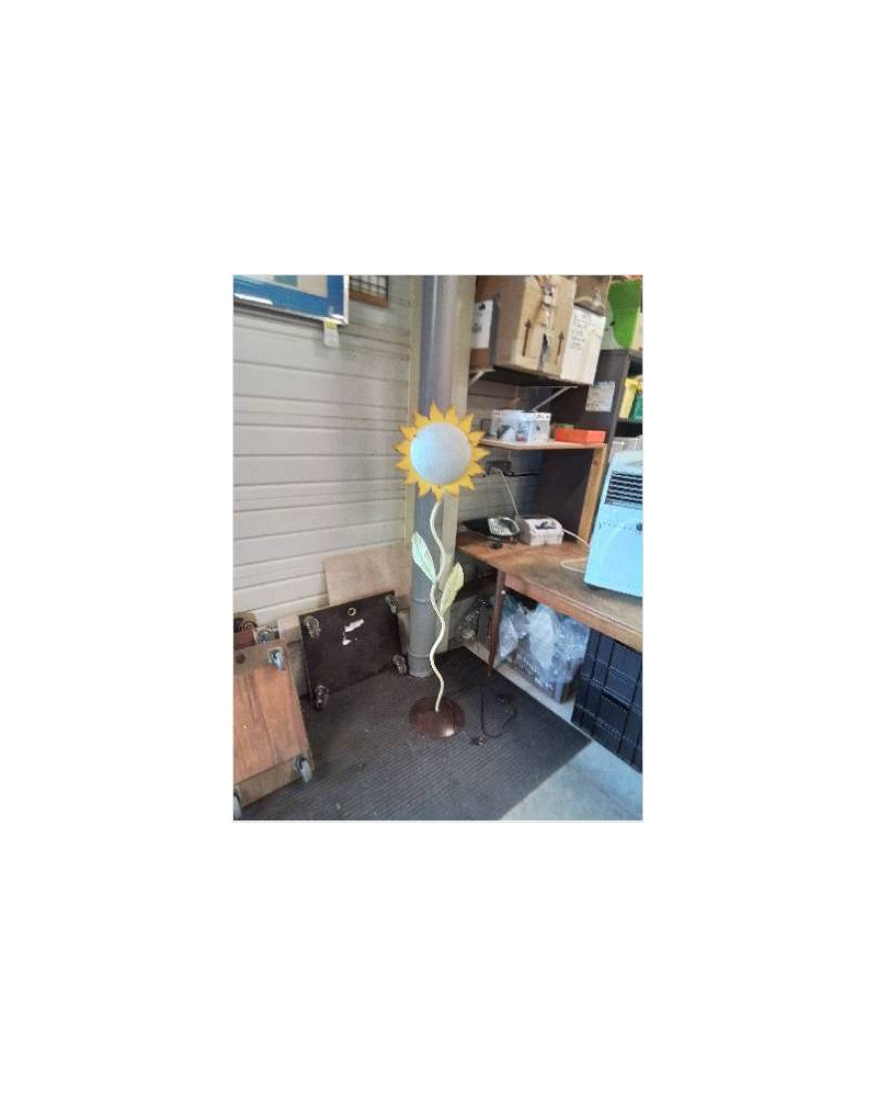 LAMPADAIRE TOURNESOL METAL EGLO ANNÉES 90