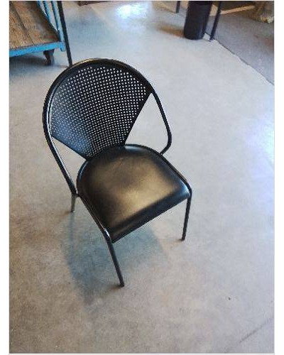 CHAISE  PIÈTEMENT METAL...