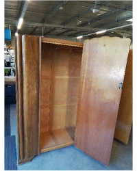 ARMOIRE PENDERIE  ANGLAISE ART DÉCO 1 PORTE