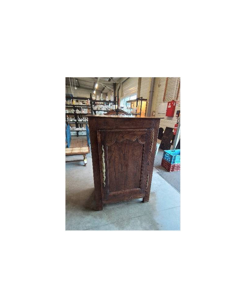 BUFFET 3 QUART BOIS MOULURÉ 1 PORTE XIXE