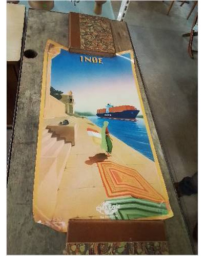 AFFICHE OFFSET CMA CGM THE...