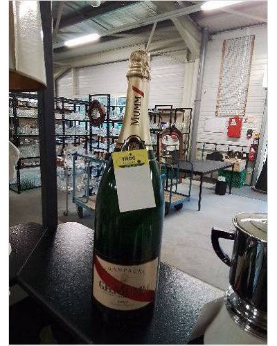 BOUTEILLE FACTICE DE CHAMPAGNE G.H.MUMM CORDON ROUGE 3000ML