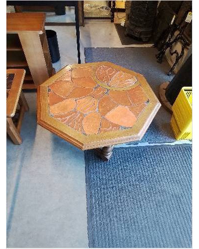 TABLE BASSE OCTOGONAL...