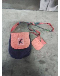 SAC BANDOULIÈRE TOUCAN ET SON PORTES MONNAIE 
