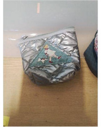 POCHETTE MATELASSÉ ARGENT 