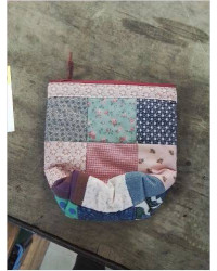 POCHETTE MATELASSÉ POTCHWORK