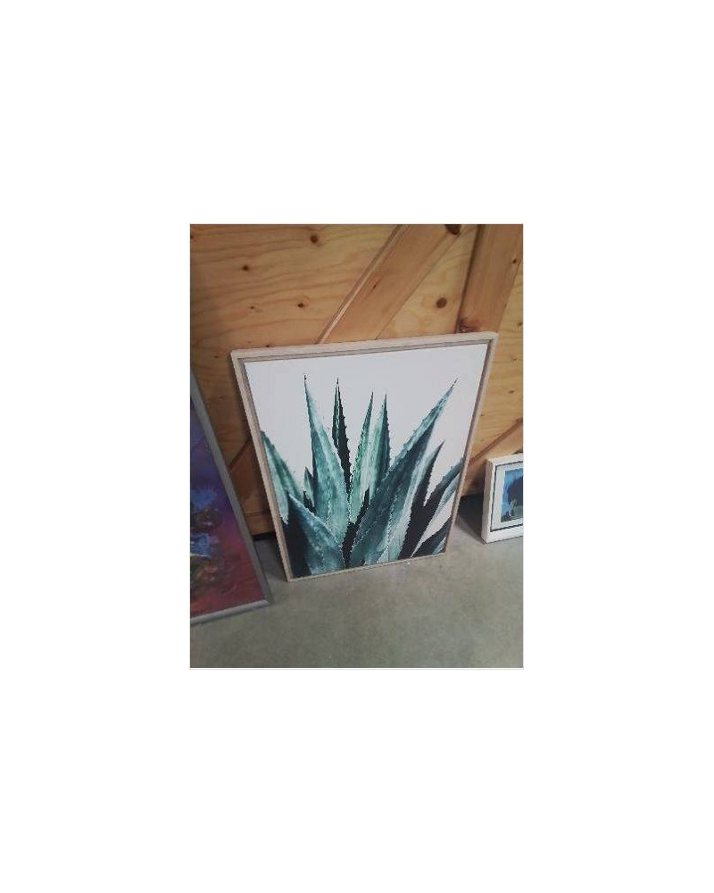 CADRE BOIS CLAIR CACTUS 