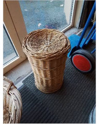 PANIERE RONDE HAUTE VANNERIE 