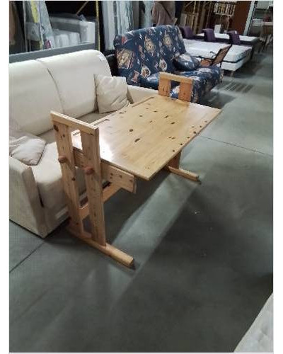 BUREAU PUPITRE PIN 