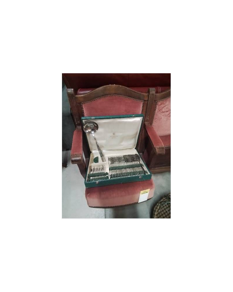 MÉNAGÈRE 36 PIÈCES ACIER INOXYDABLE STYLE LOUIS XV