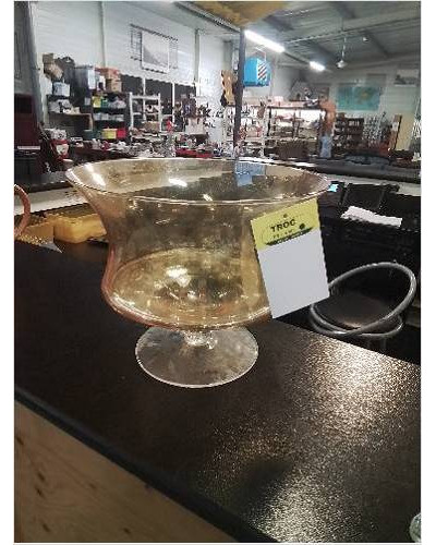 BOUGEOIR VERRE TEINTÉ...