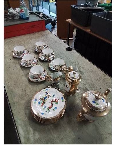 SERVICE A CAFE PORCELAINE...