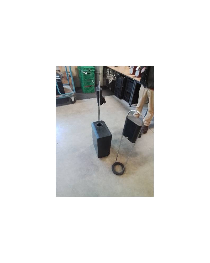 CAISSON AMPLIFIÉ ET 2 ENCEINTES SUR PIED JAMO ABR TUBE SUBWOOFER