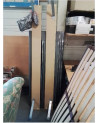 LIT BOIS GRIS 140X190