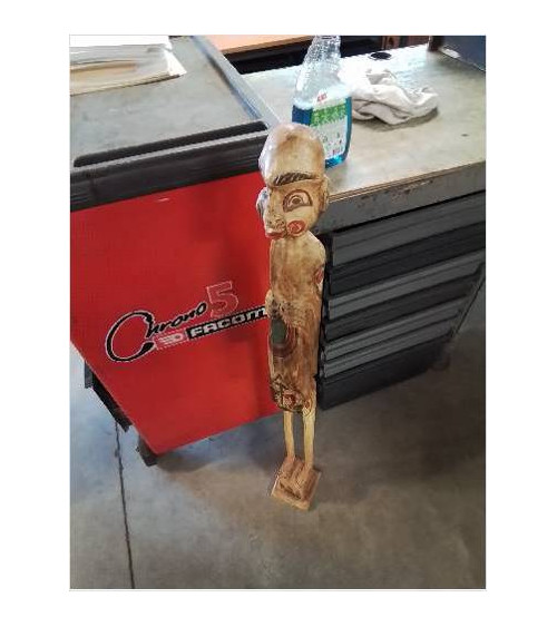 STATUE AFRICAIN BOIS 100CM