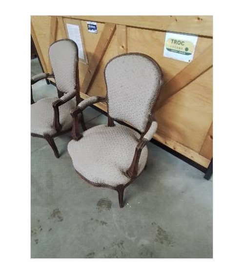 CABRIOLET BOIS ASSISE ET...