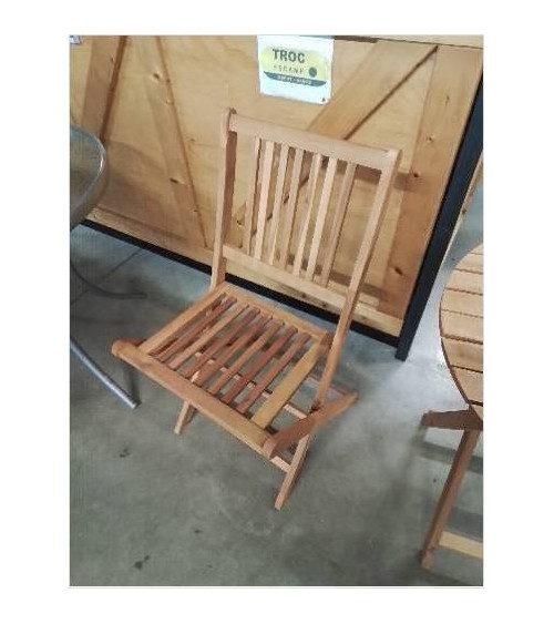 CHAISE DE JARDIN PLIANTE...