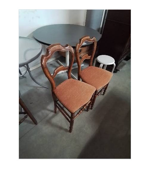 CHAISE DOSSIER ÉCHANCRÉ...