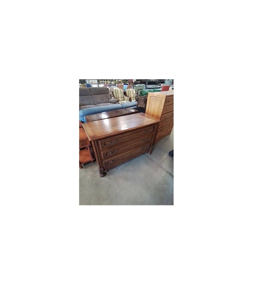 COMMODE MOULUREE 3 TIROIRS STYLE REGENCE 