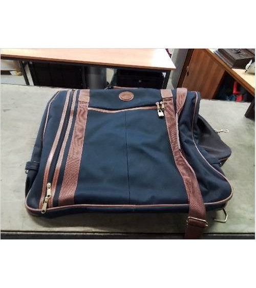 BAGAGE TOILE BLEU MARINE ET...