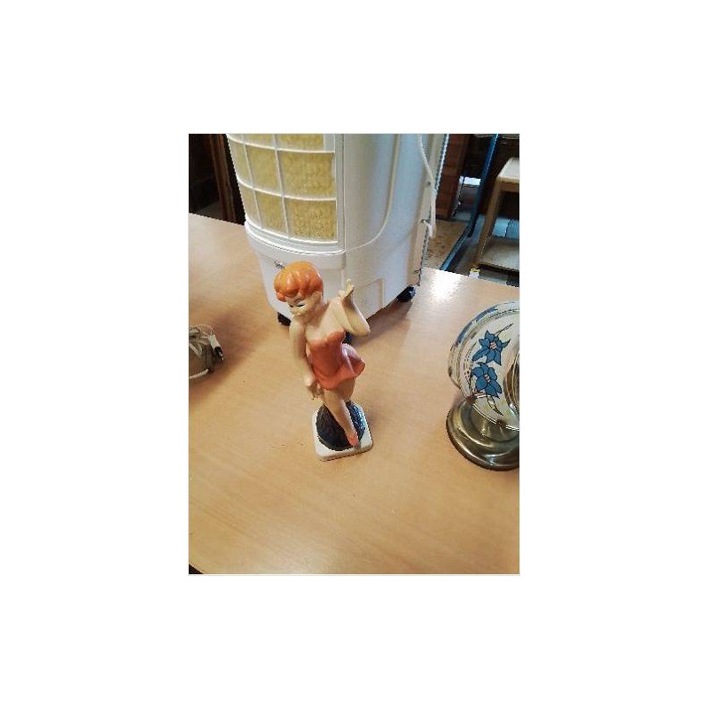 STATUETTE CÉRAMIQUE GIRL TURNER 1998 30 CM
