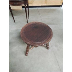 TABLE BASSE RONDE BOIS...