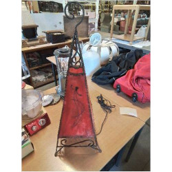 LAMPE ORIENTALE METAL ET...