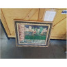 PEINTURE TECHNIQUE MIXTE SUR PANNEAU   PORT VU D\'UN  BALCON (1958)  TELLA 1906 1983