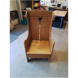 FAUTEUIL PIN AUX DOSSIER