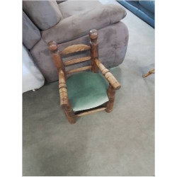 FAUTEUIL ENFANT BOIS ASSISE...