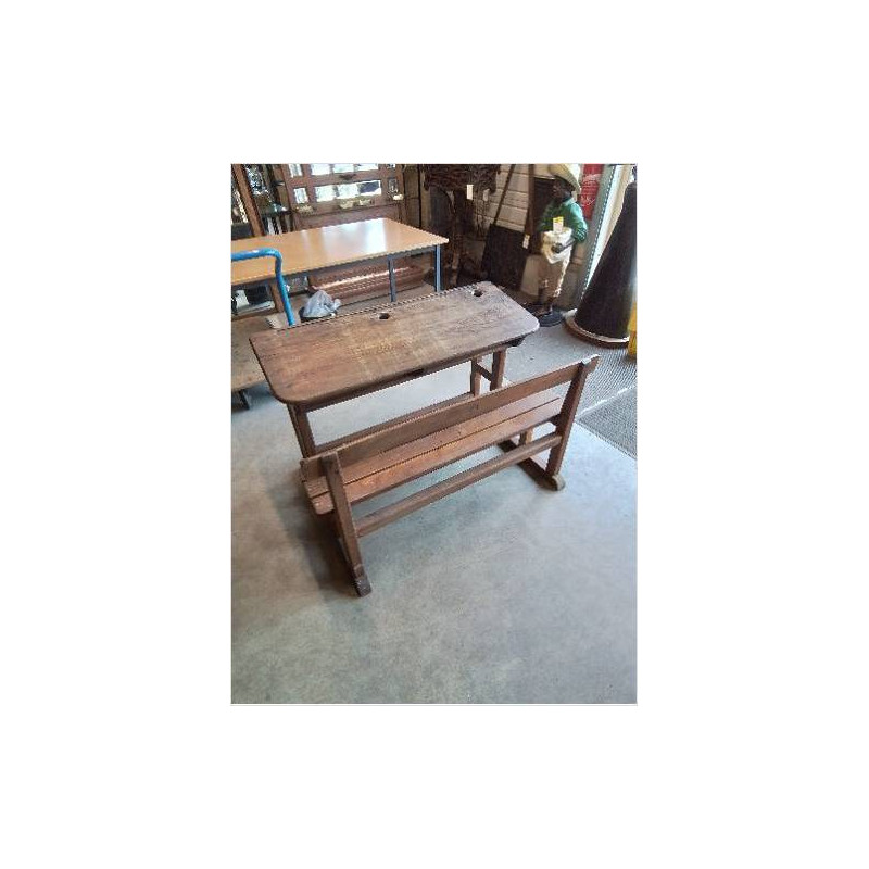 BUREAU D’ECOLIER DOUBLE BOIS DEBUT XXE