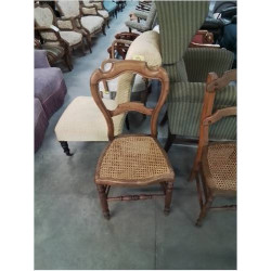 CHAISE BOIS CANNÉ NAPOLÉON...