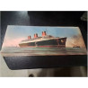 GRAVURE PAQUEBOT LA NORMANDIE CGT COMPOSITION DE ROBERT BLONDEL PEINTRE DE  MARINE EDITION COMBIER M