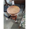 TABOURET A VIS BOIS CLAIR