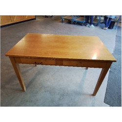 BUREAU BOIS 2 TIROIRS...