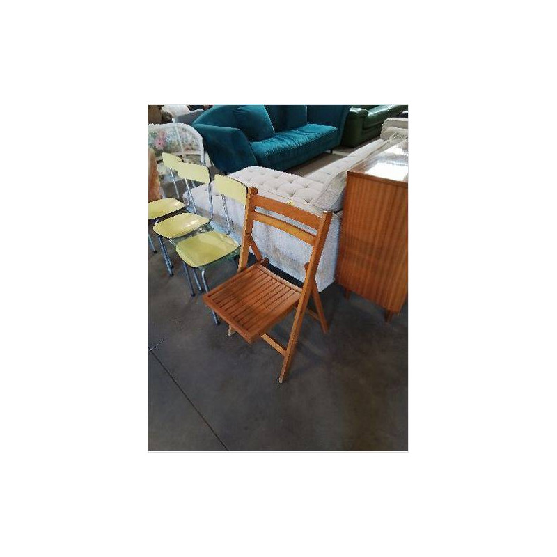 CHAISE PLIANTE BOIS CLAIR