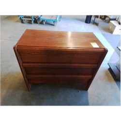 COMMODE 3 TIROIRS ANNÉES 80 
