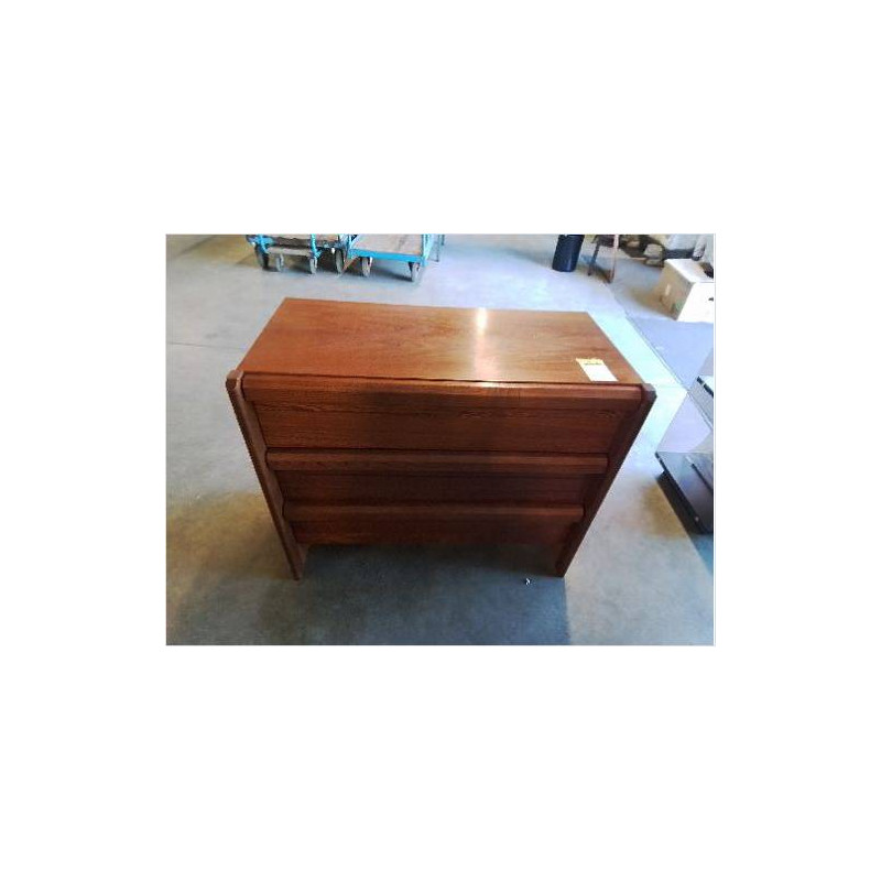 COMMODE 3 TIROIRS ANNÉES 80 