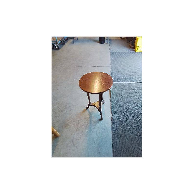 SELLETTE RONDE A COLONNES BOIS 