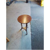 SELLETTE RONDE A COLONNES BOIS 