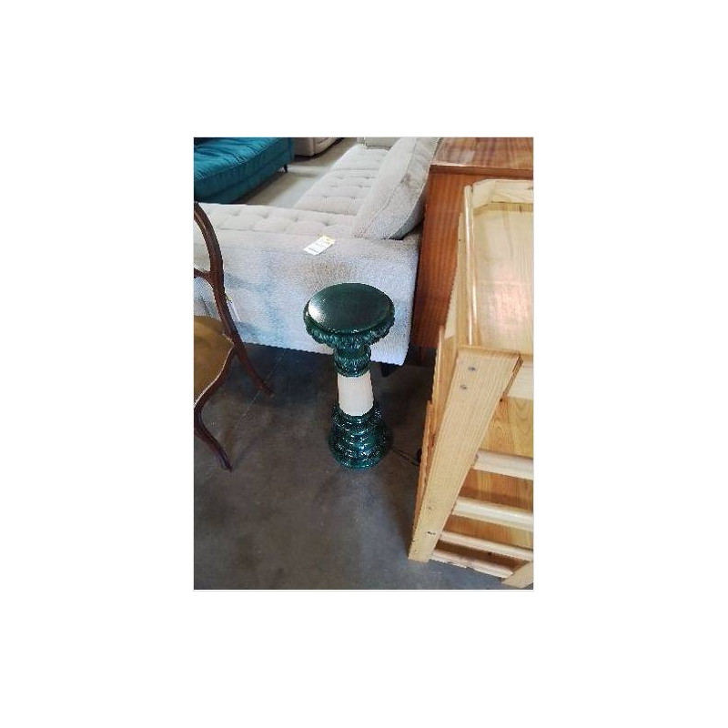 COLONNE ÉLECTRIFIÉE MARBRE VERT