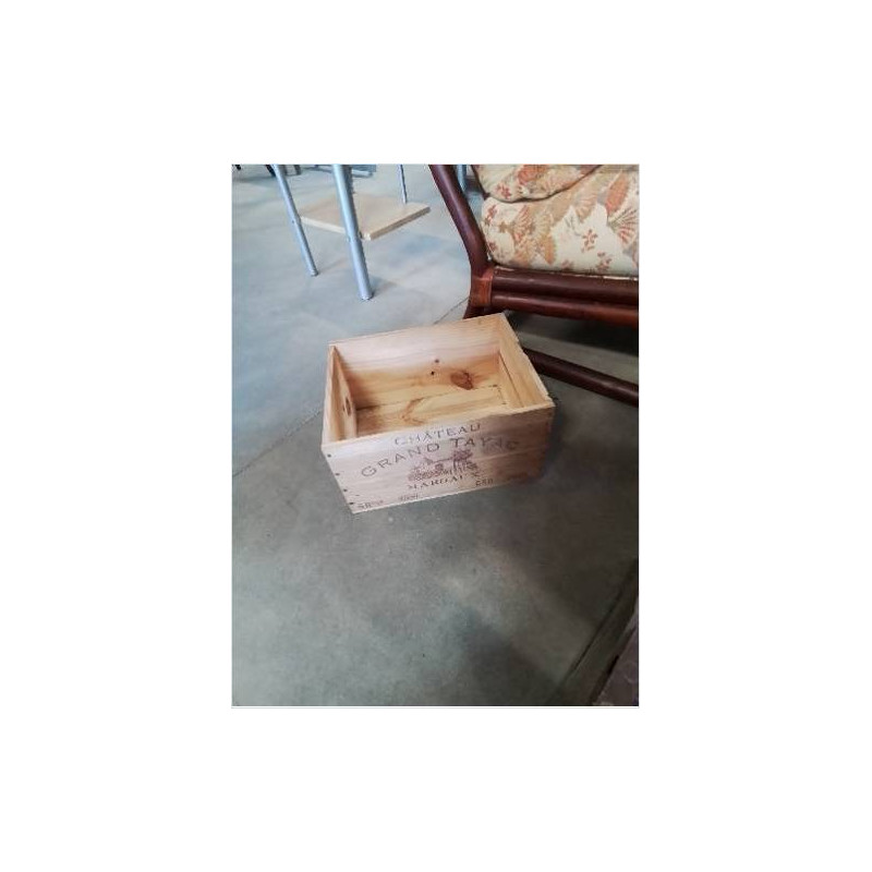 CAISSE BOIS CLAIR CHATEAU GRAND TAYAC