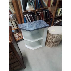 ÉTAGÈRE BOIS BLANC DESSUS...